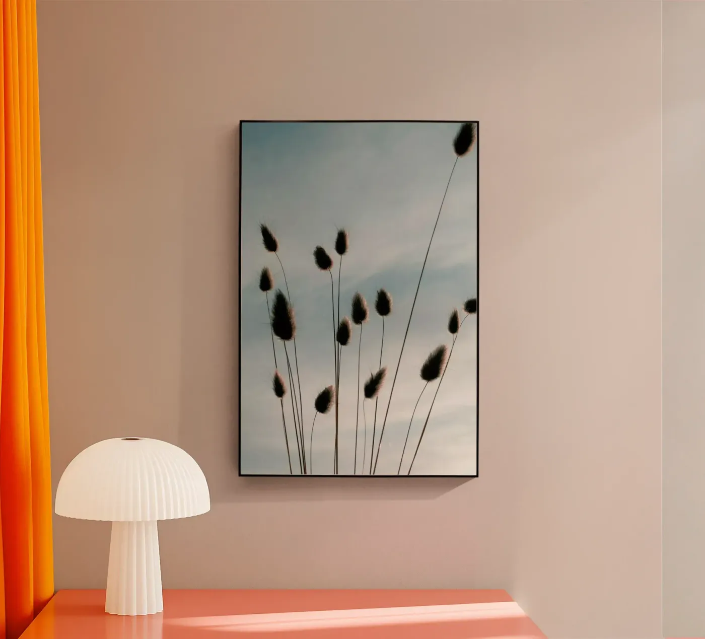 Airy Fluff Acryl-Glas von Sebastian Hilgetag