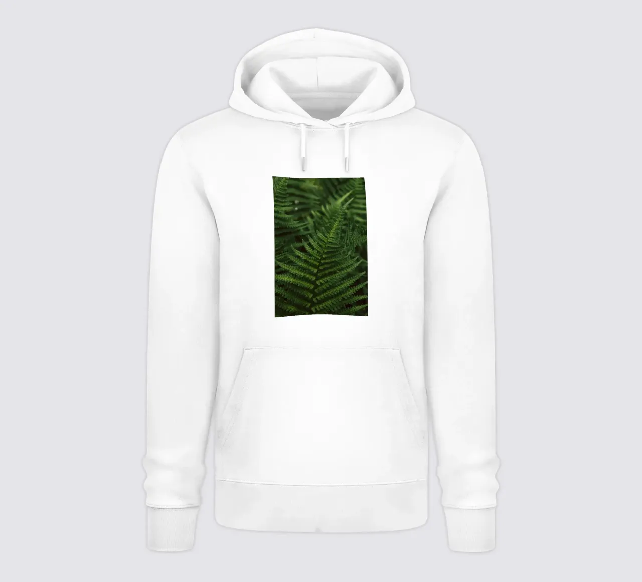Lush Fern Greenery felpa con cappuccio da flowers.and.delight