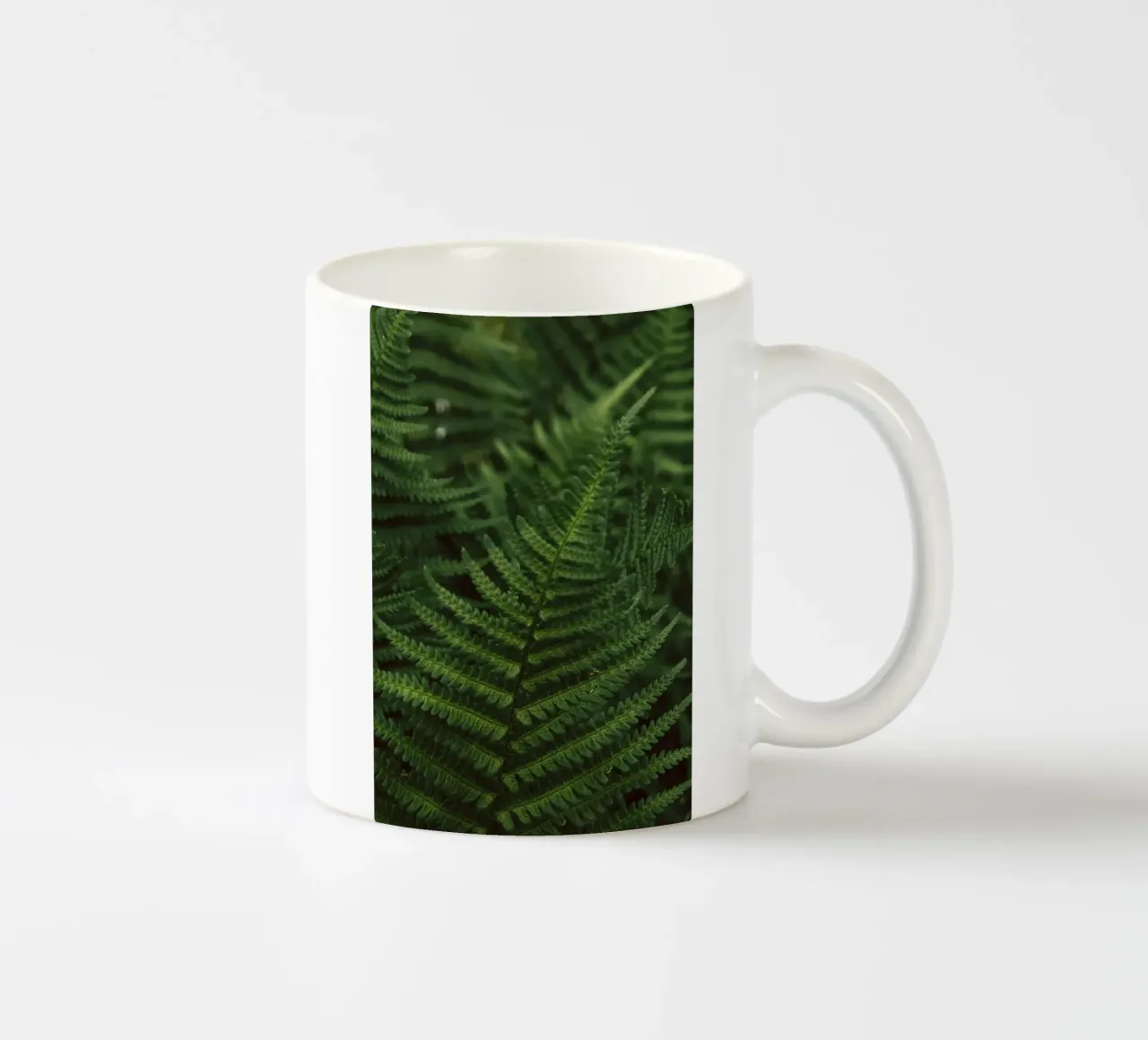 Lush Fern Greenery tazza in ceramica da flowers.and.delight