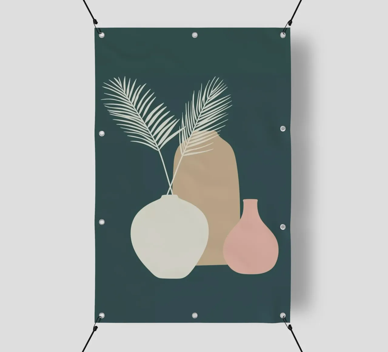 Vase II telo in pvc da Pure