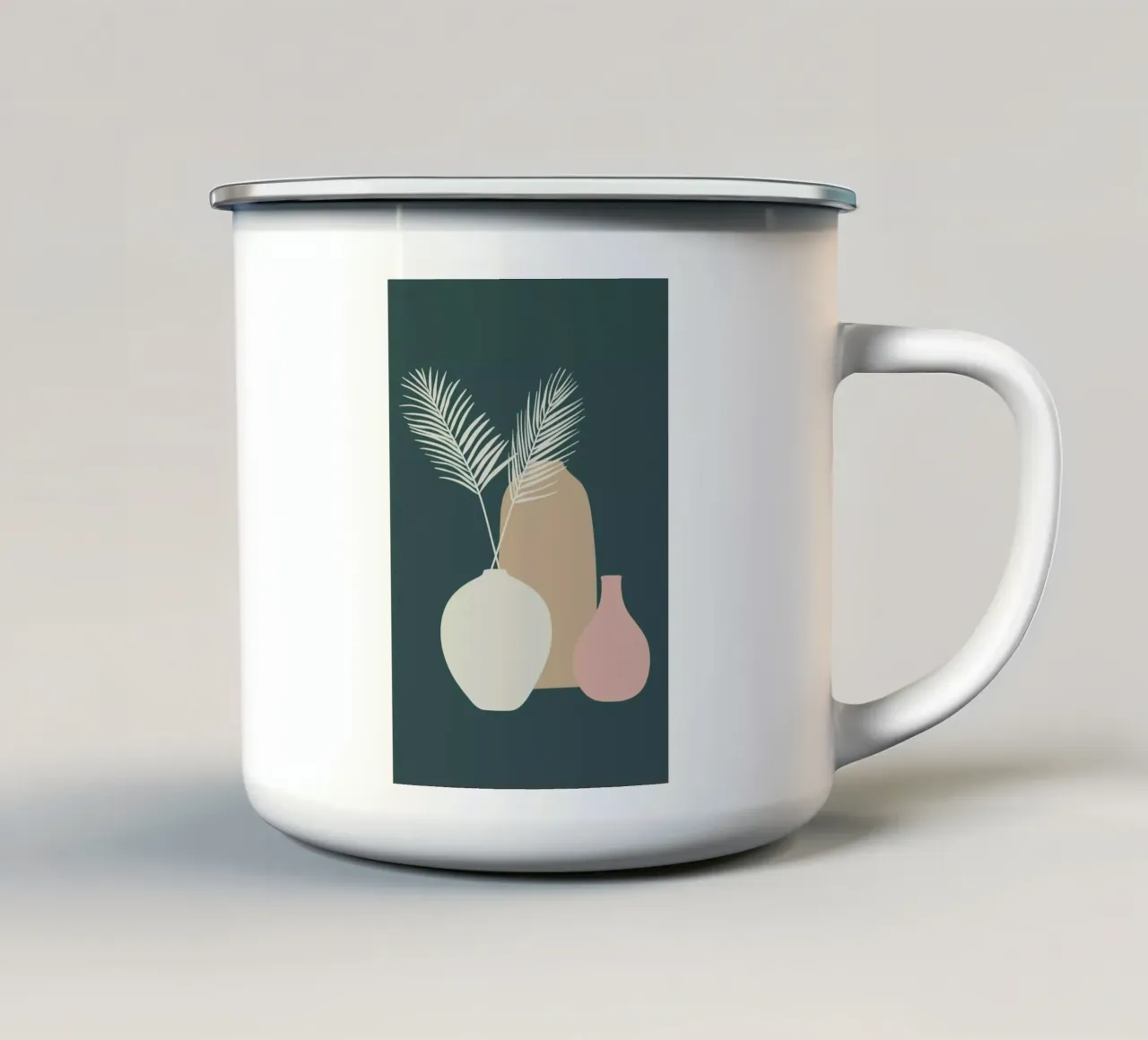 Vase II tazza in smalto da Pure