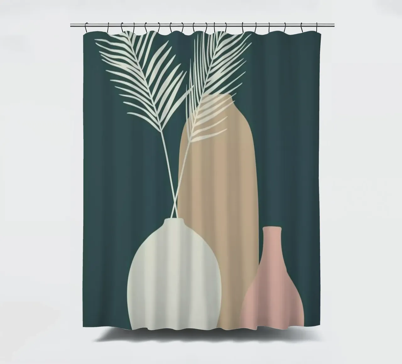 Vase II shower curtain by Pure