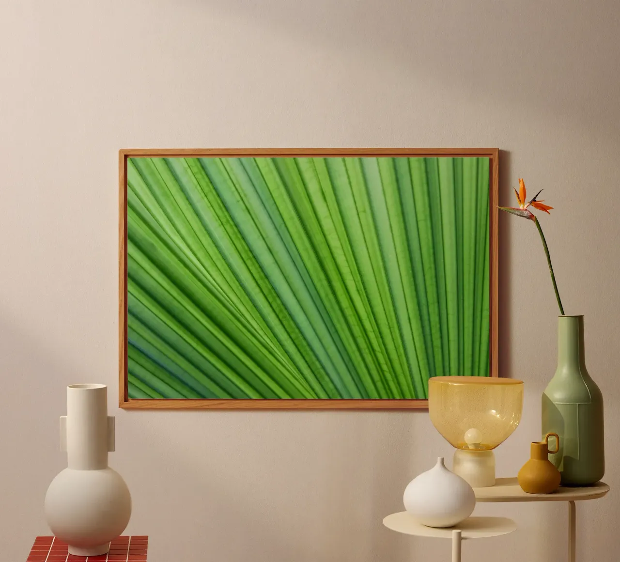 Leaf structures forex plate by Katja Stehle Design