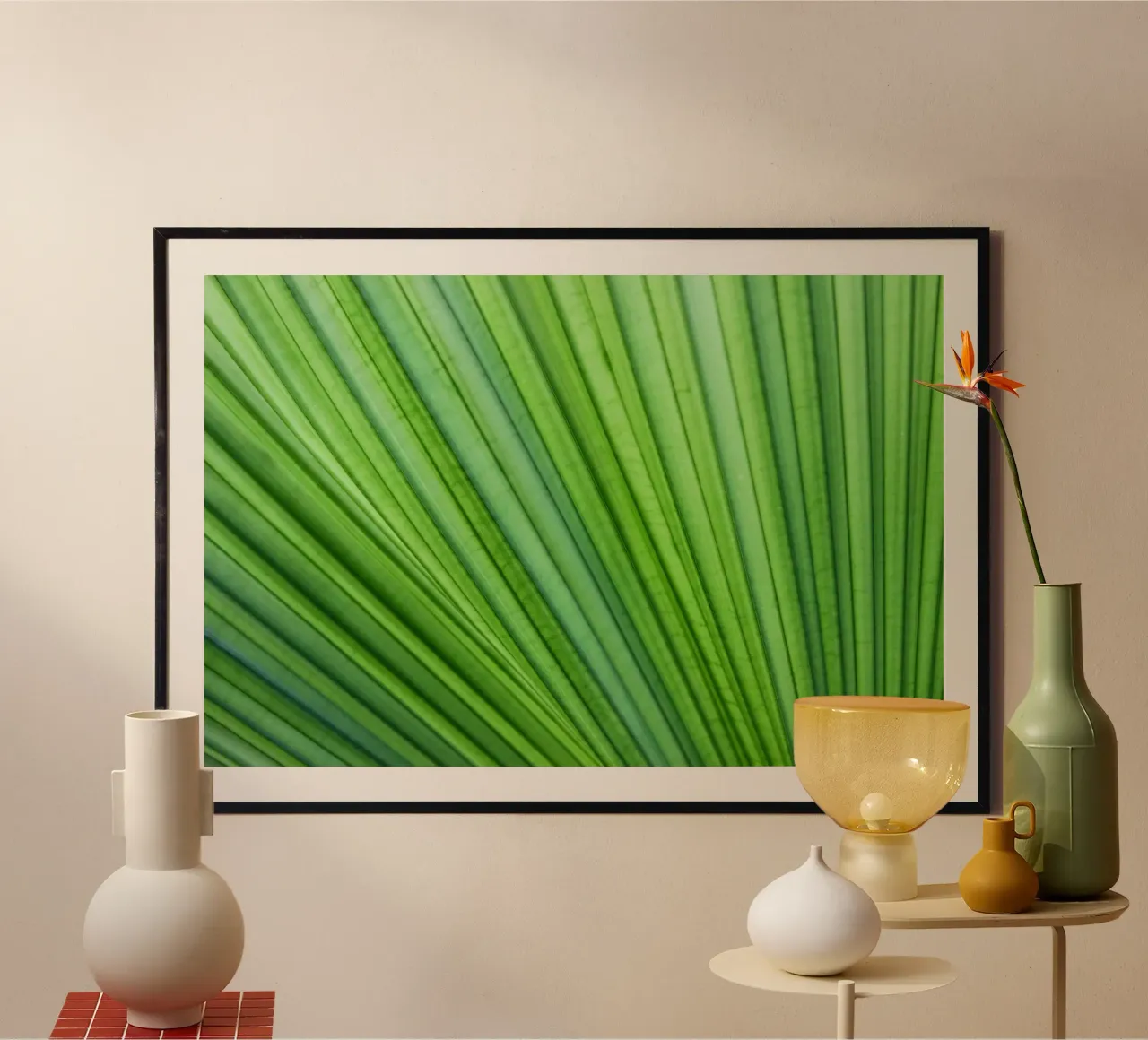 Structures foliaires poster de Katja Stehle Design