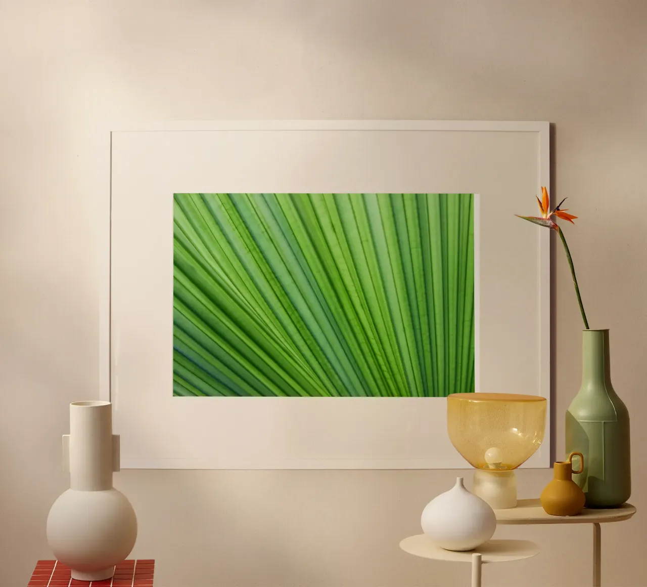 Structures foliaires poster de Katja Stehle Design