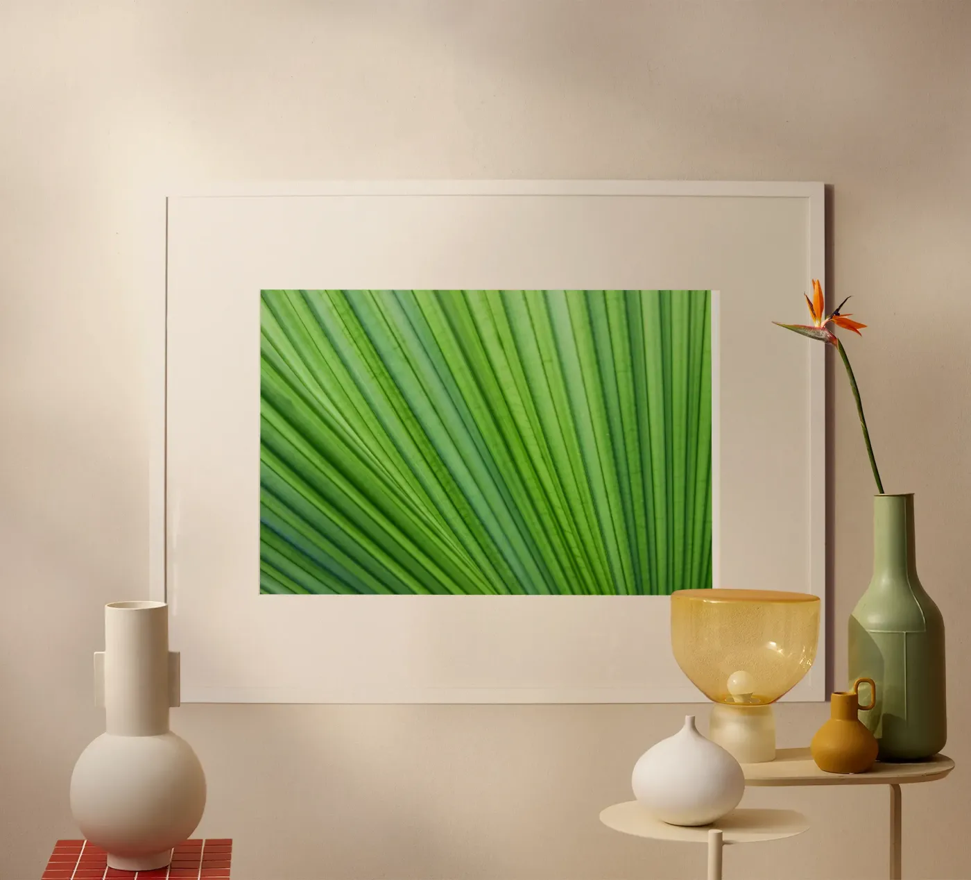 Structures foliaires poster de Katja Stehle Design