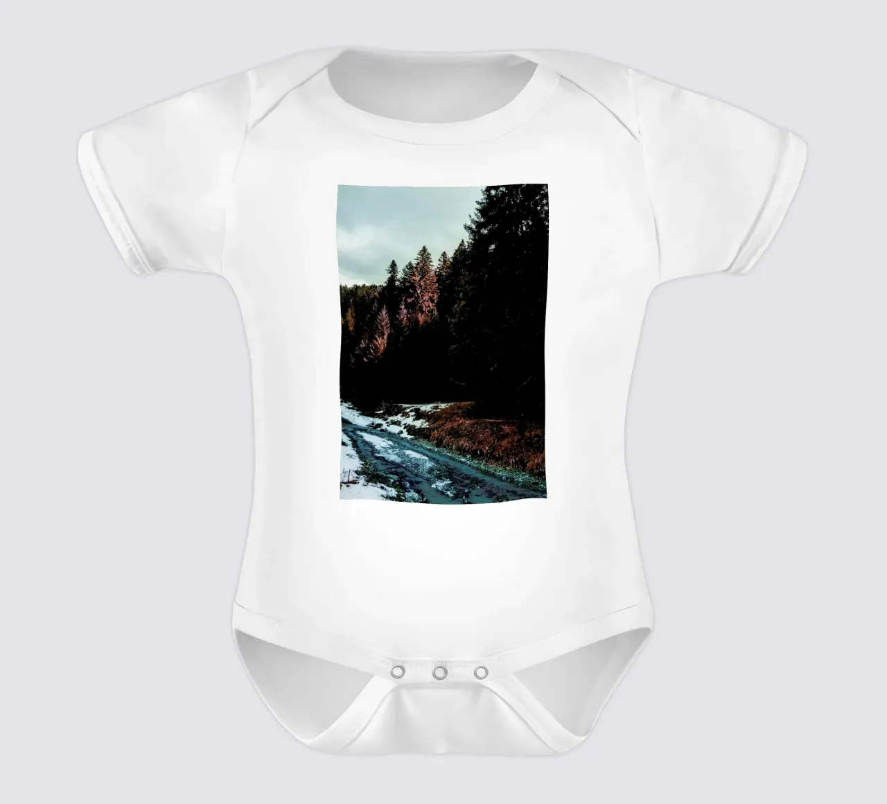 River By The Forest body neonato maniche corte da Sebastian Hilgetag