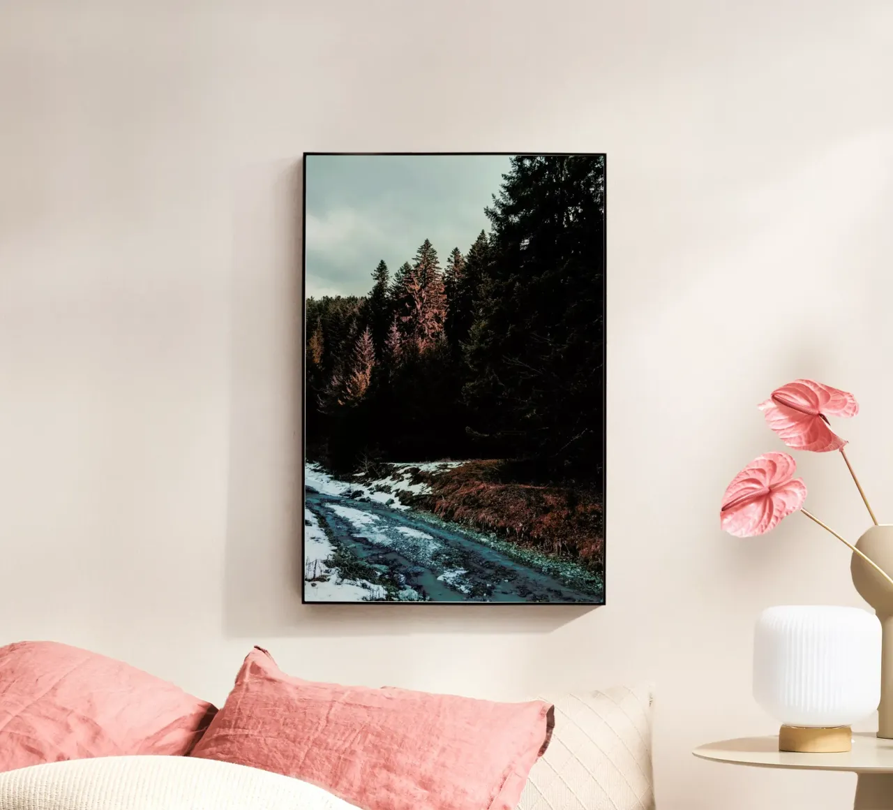 River By The Forest plexiglass da Sebastian Hilgetag