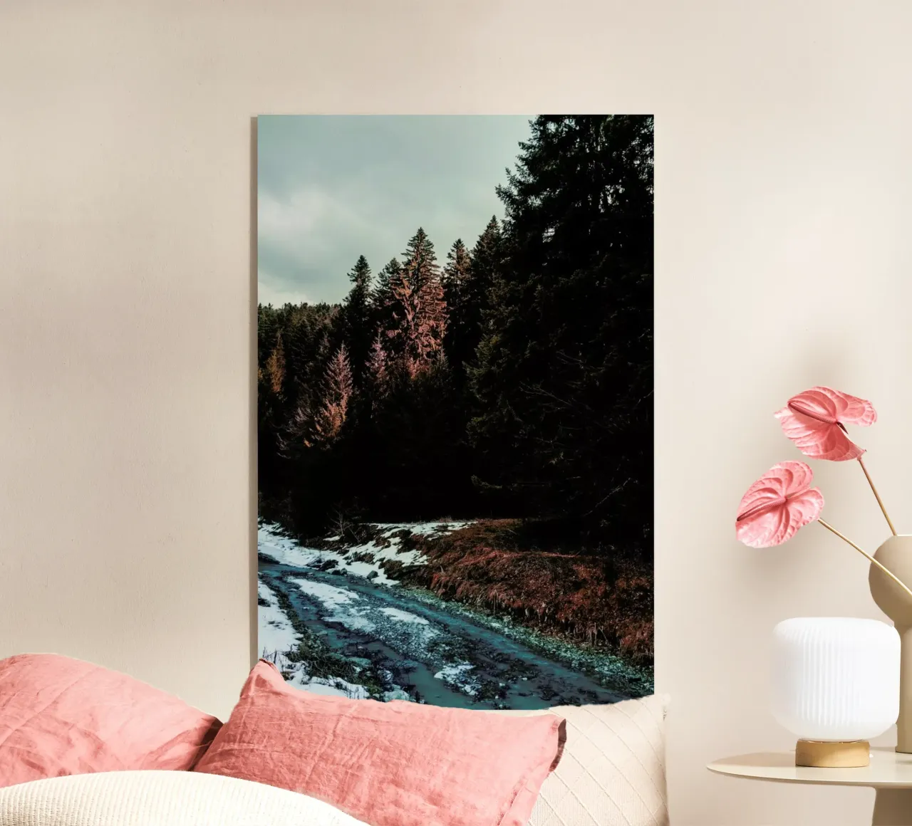 River By The Forest plexiglass da Sebastian Hilgetag