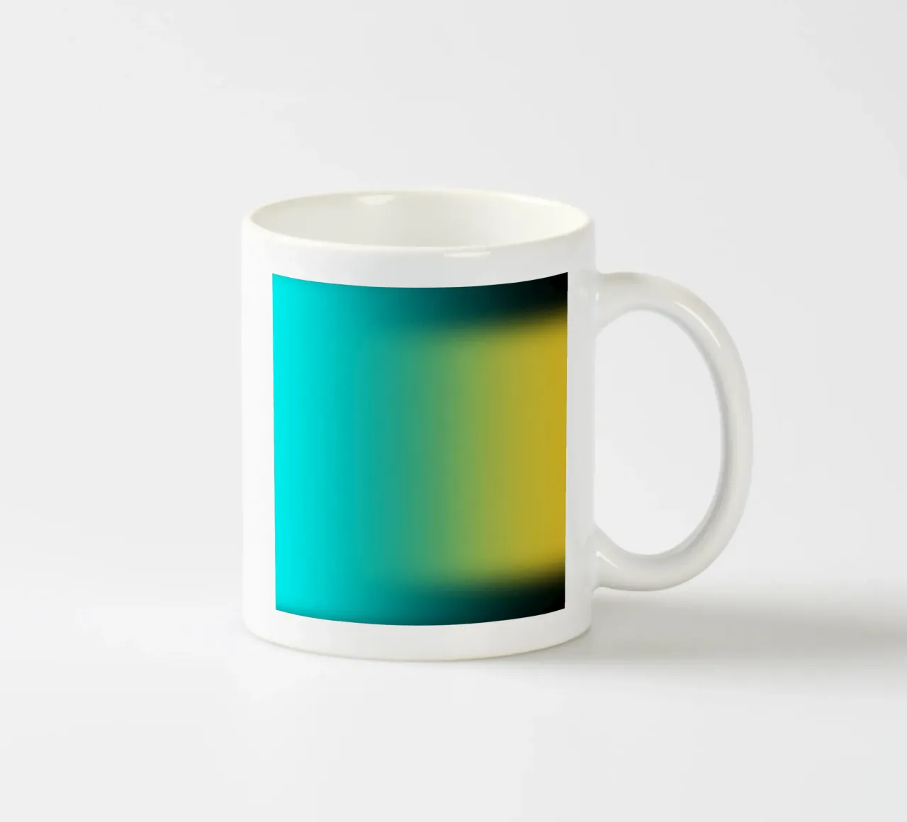 Gradient green tazza in ceramica da Flo Klein