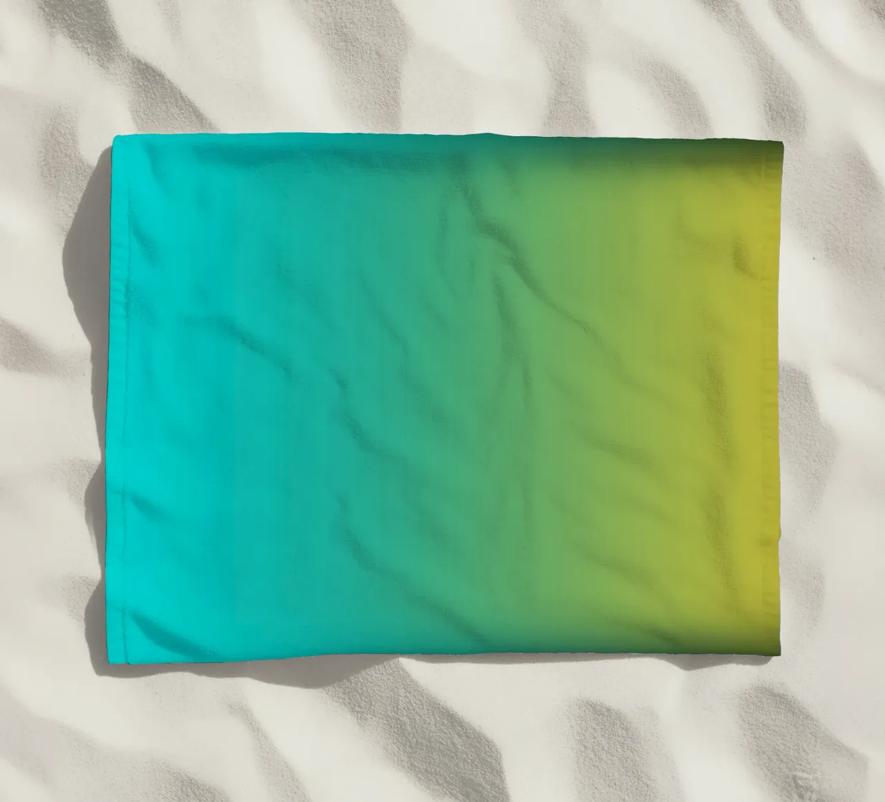 Gradient green telo mare da Flo Klein
