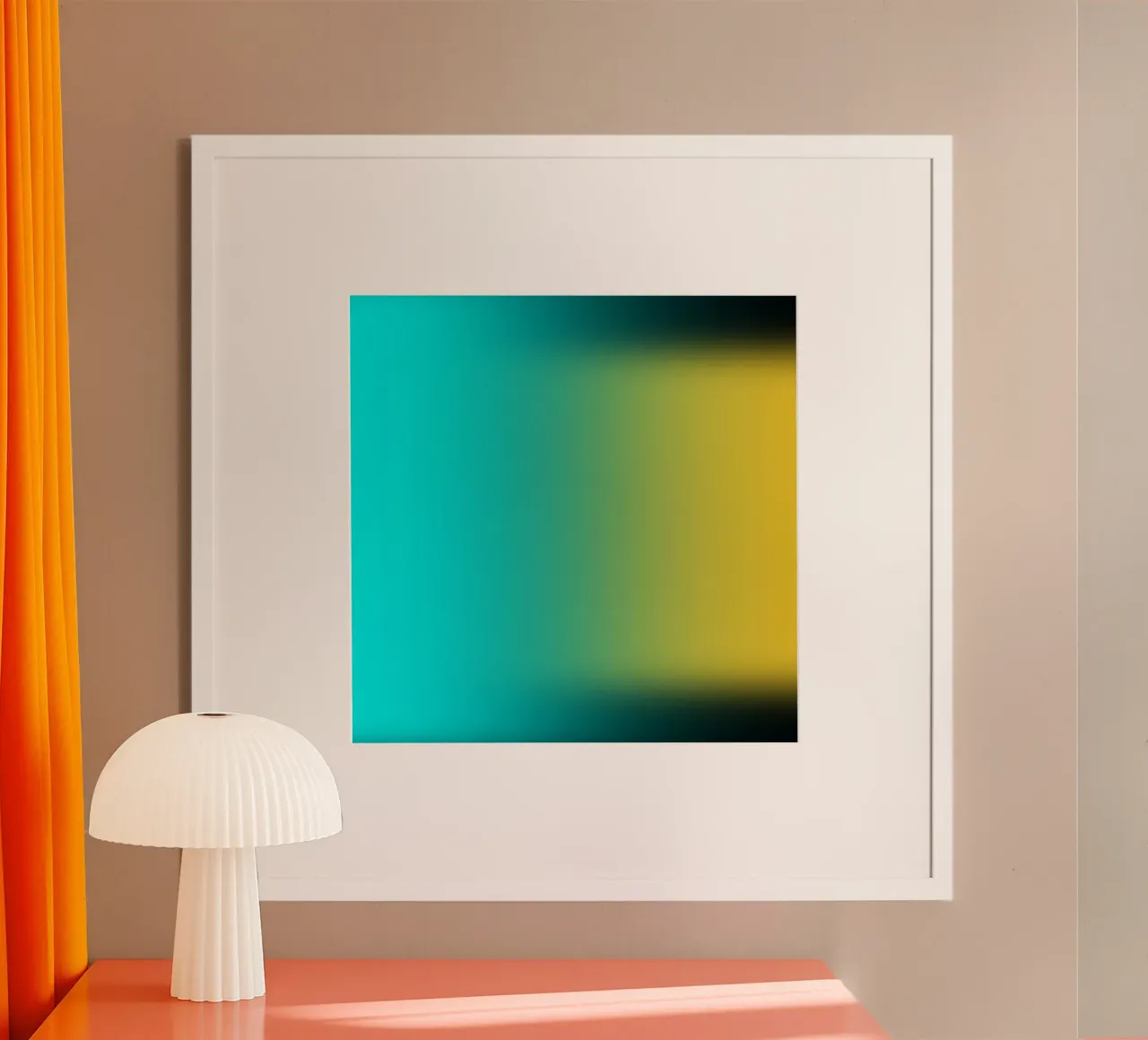 Gradient green carta hahnemühle da Flo Klein