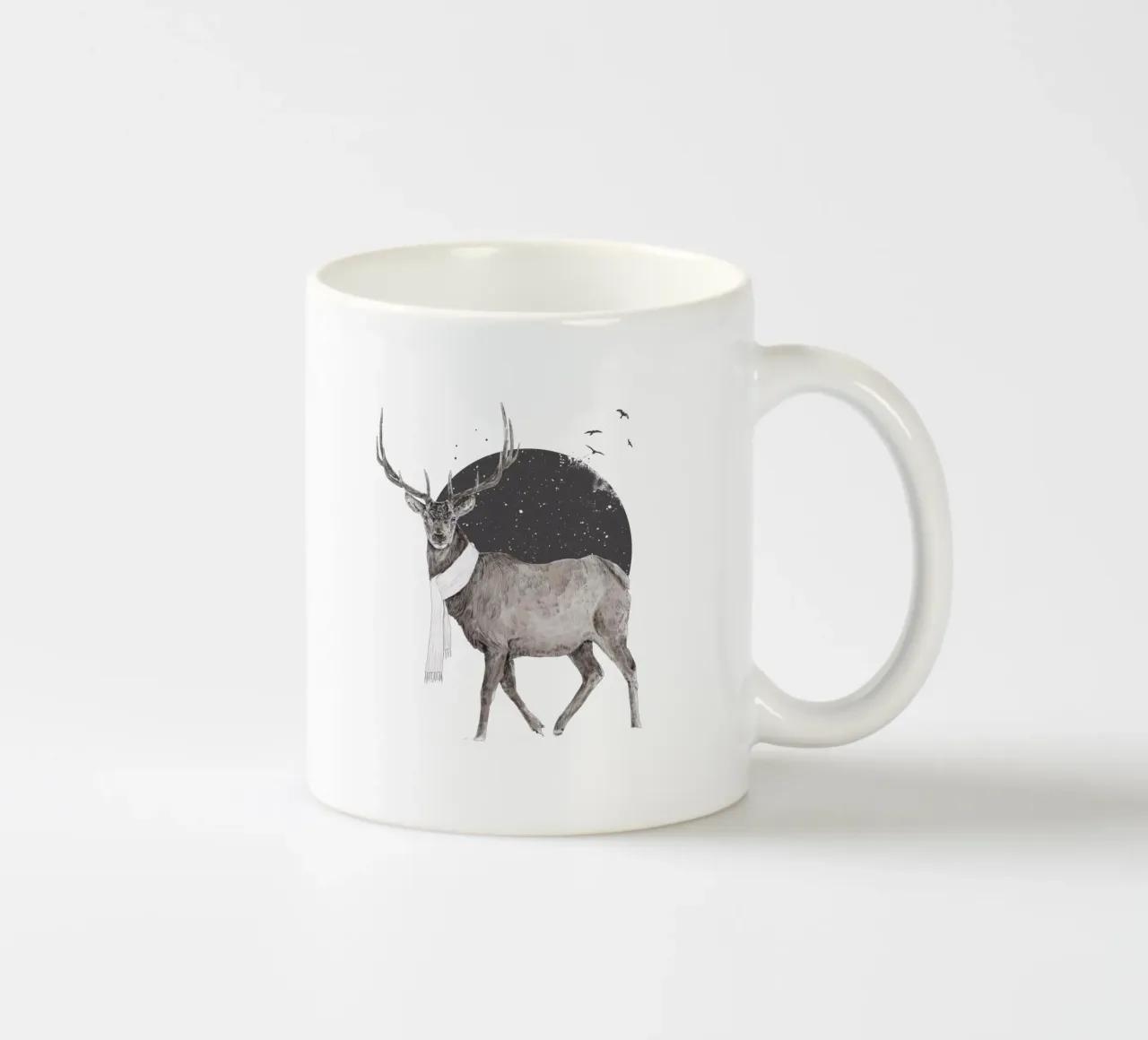 Winter Is All Around Color tazza in ceramica da Balazs Solti