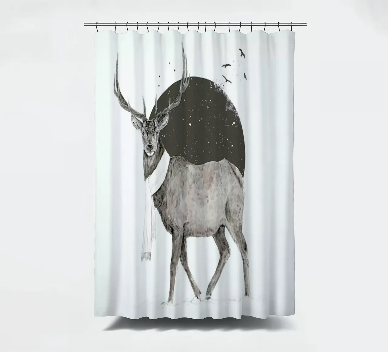 Winter Is All Around Color tenda da doccia da Balazs Solti