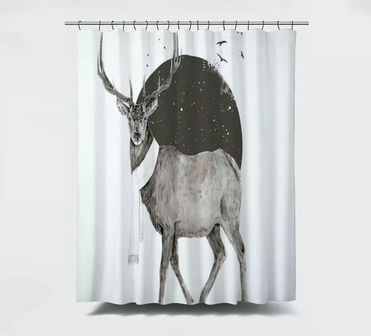 Winter Is All Around Color tenda da doccia da Balazs Solti