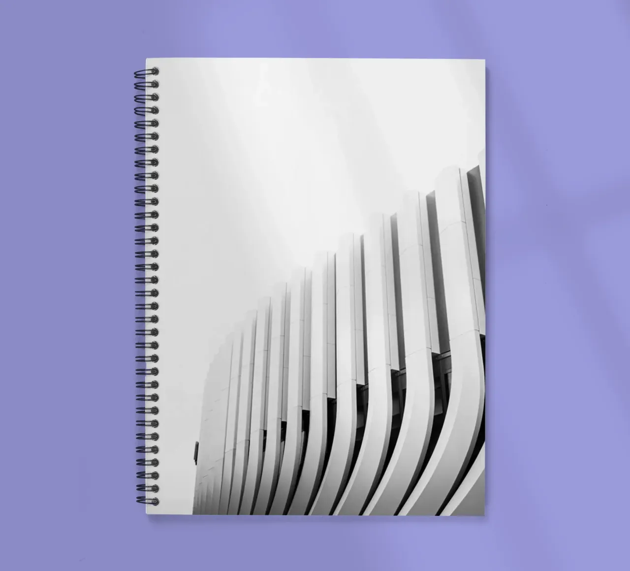 Abstraktes Building spiral notebook by Jonas Klein