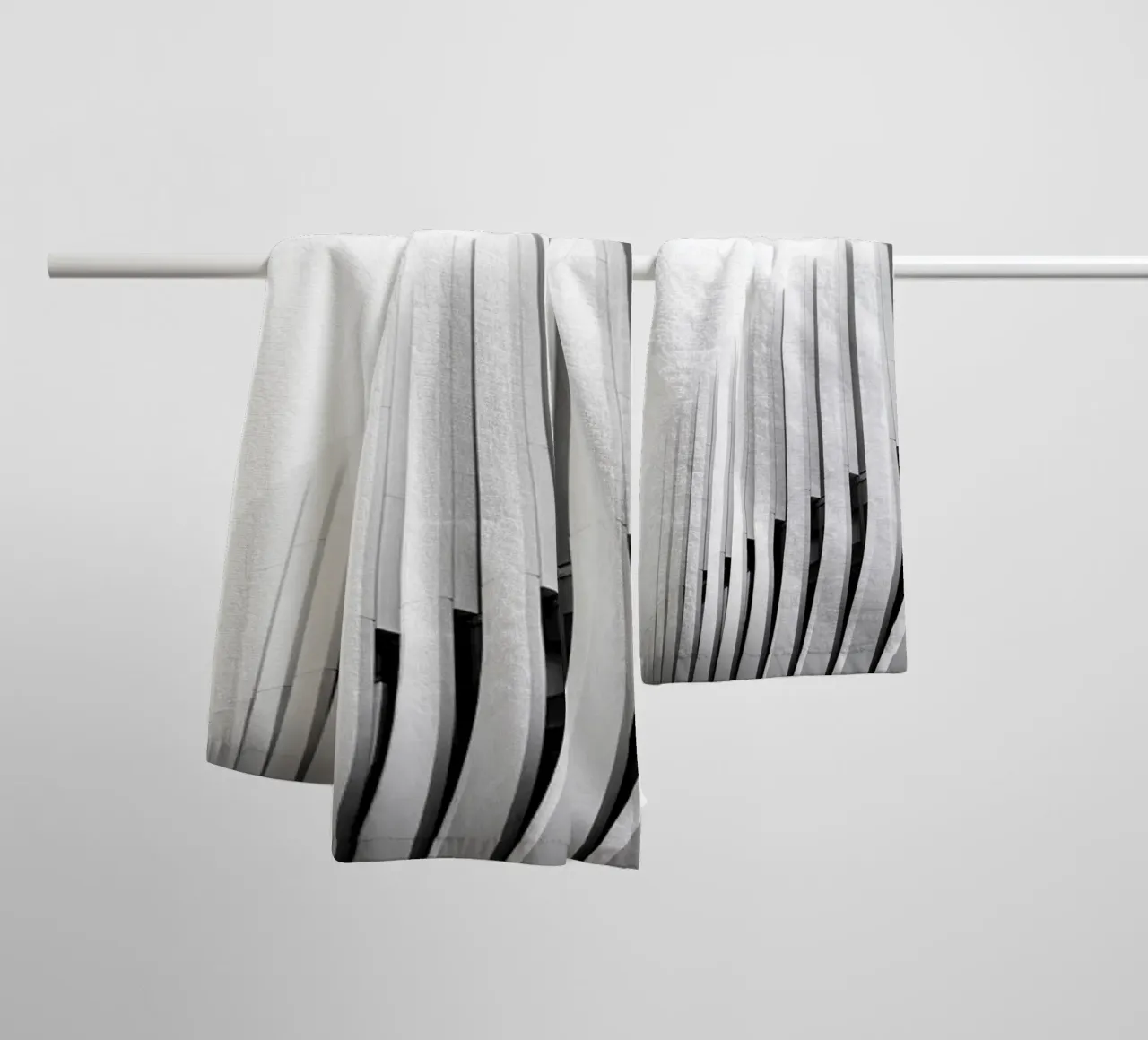 Abstraktes Building asciugamano da bagno da Jonas Klein