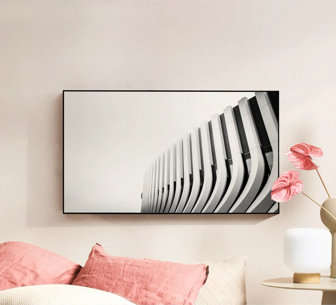 Abstraktes Building acrylic glass by Jonas Klein