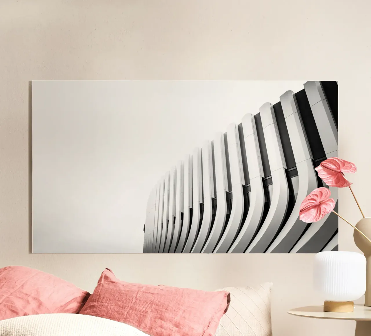 Abstraktes Building acrylic glass by Jonas Klein