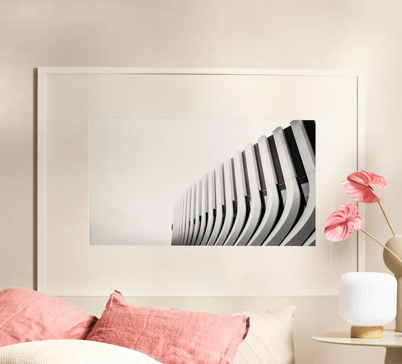 Abstraktes Building carta hahnemühle da Jonas Klein