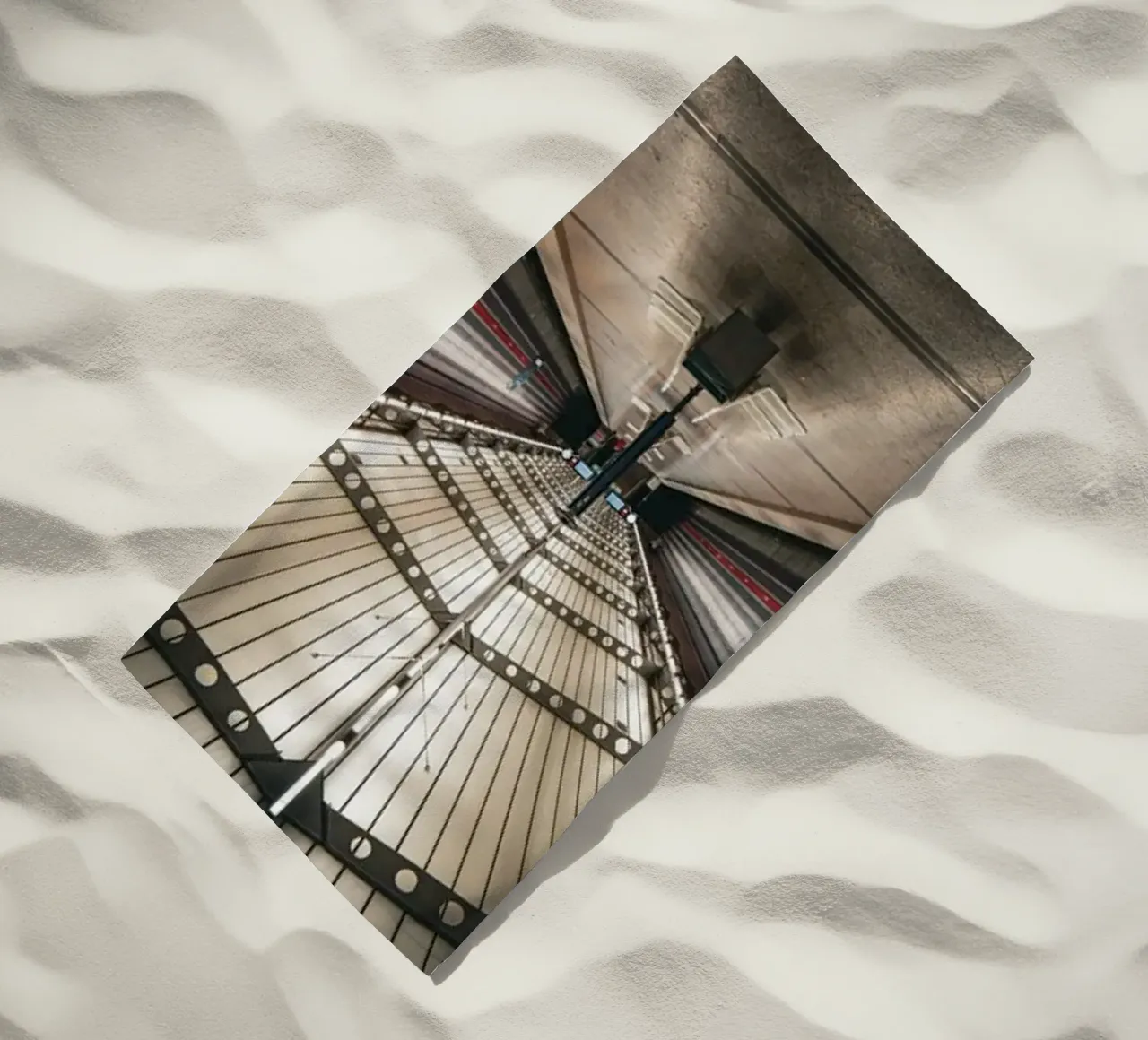 U-Station beach towel by Jonas Klein