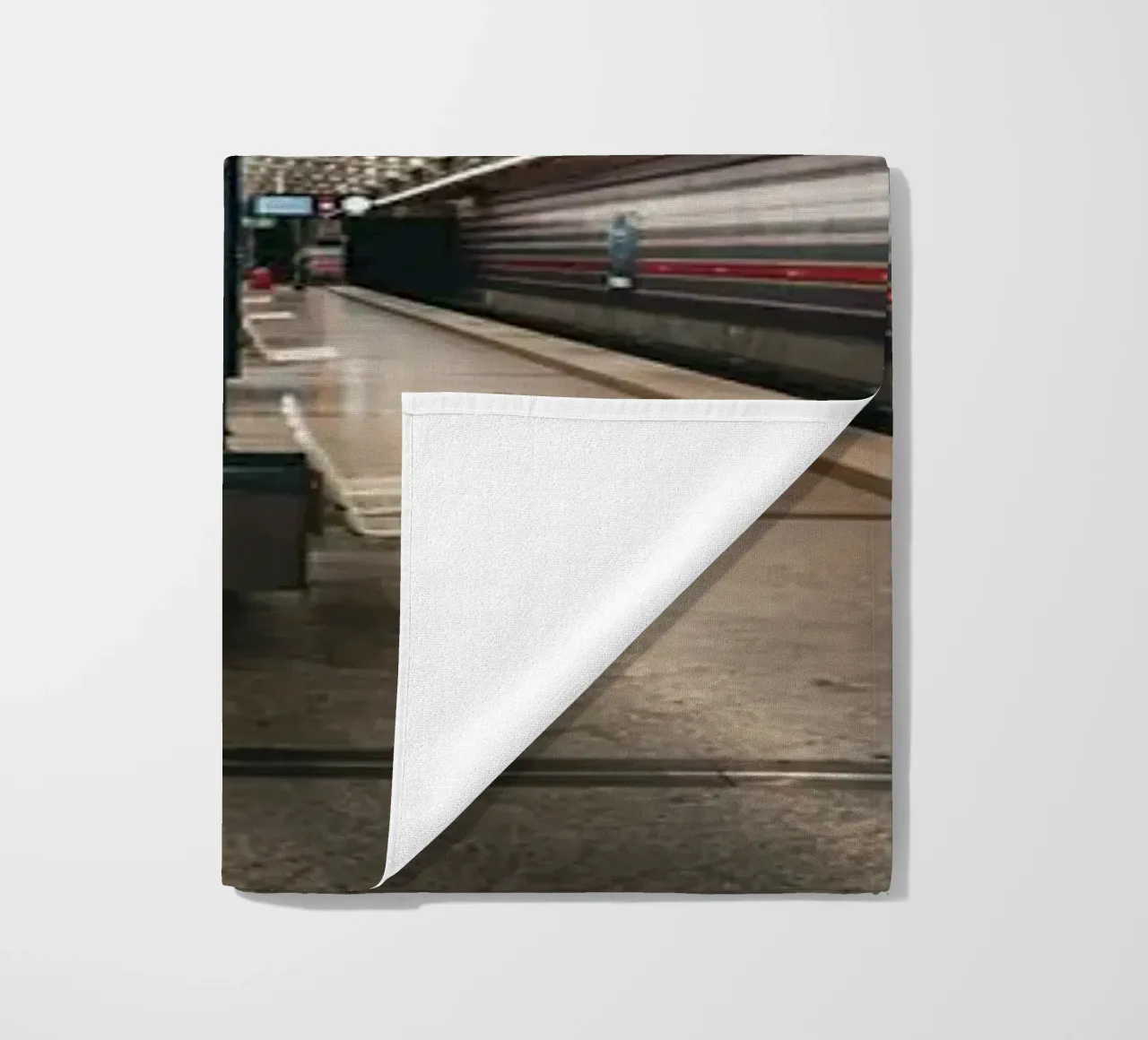 U-Station beach towel by Jonas Klein