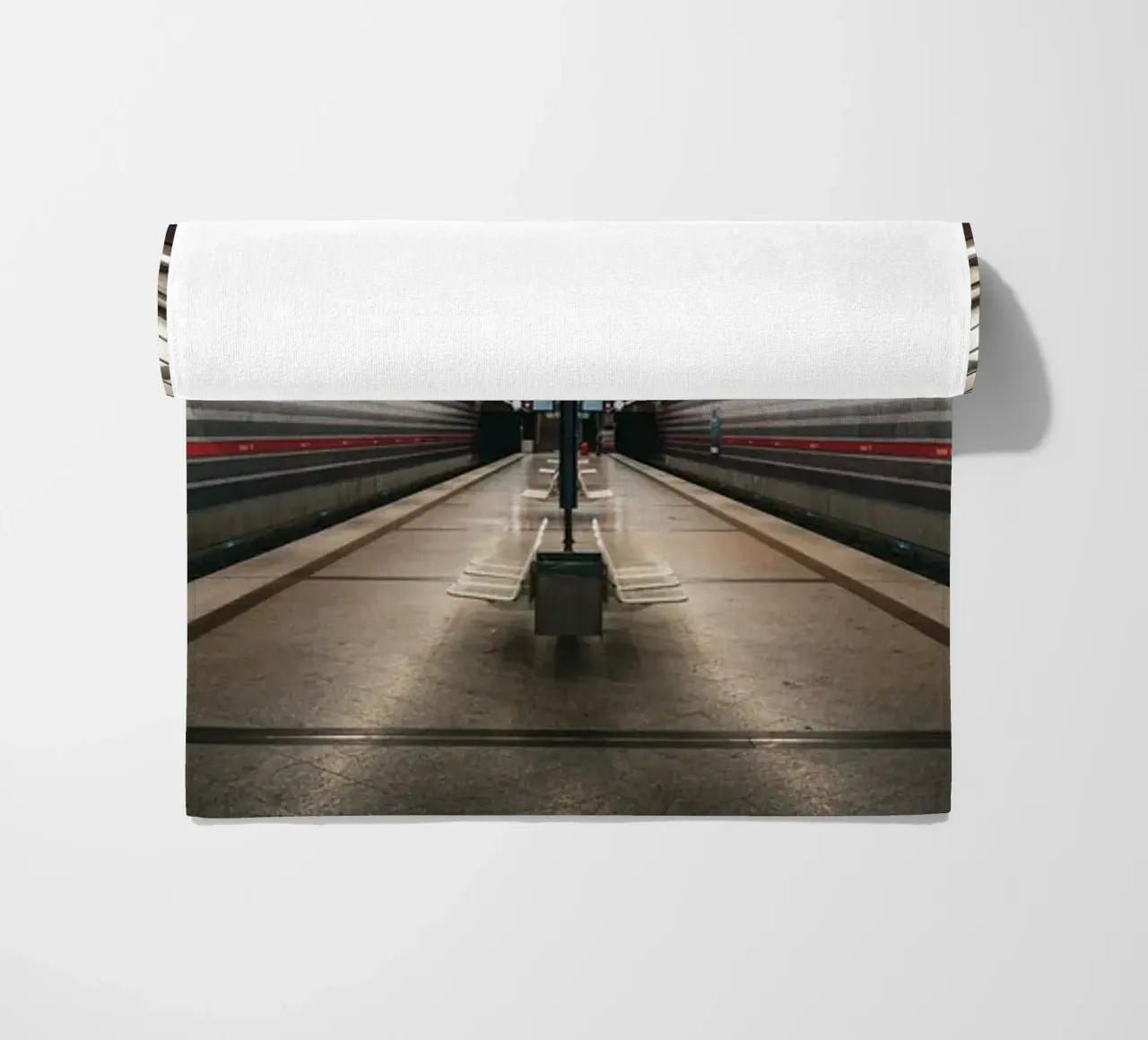 U-Station beach towel by Jonas Klein