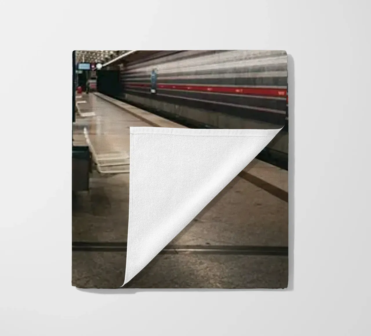 U-Station beach towel by Jonas Klein
