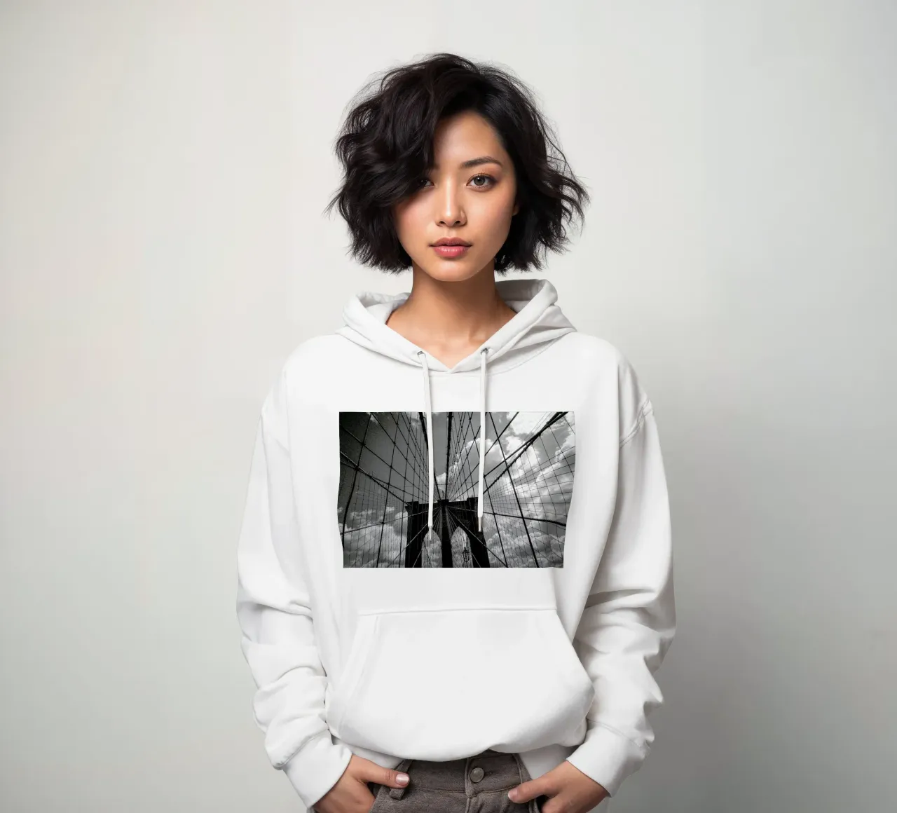 Upper Bridge felpa con cappuccio da Philipp Reinhard