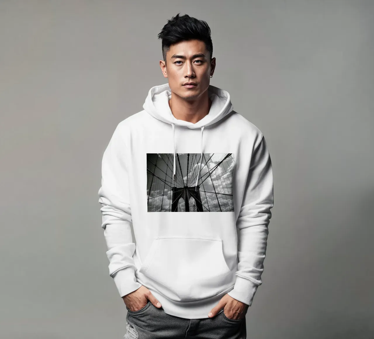 Upper Bridge felpa con cappuccio da Philipp Reinhard