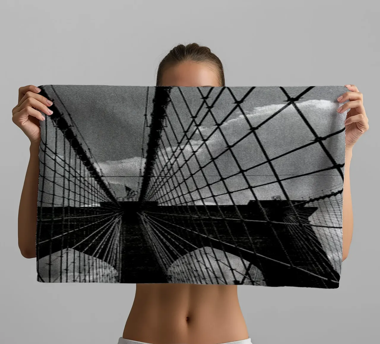 Upper Bridge towel by Philipp Reinhard