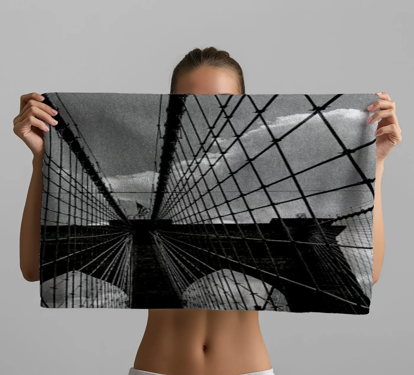 Upper Bridge towel by Philipp Reinhard