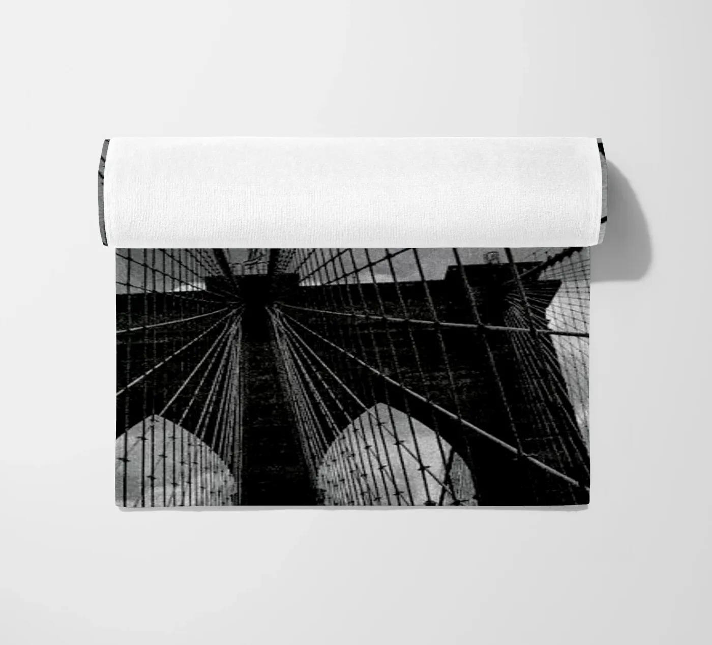 Upper Bridge beach towel by Philipp Reinhard