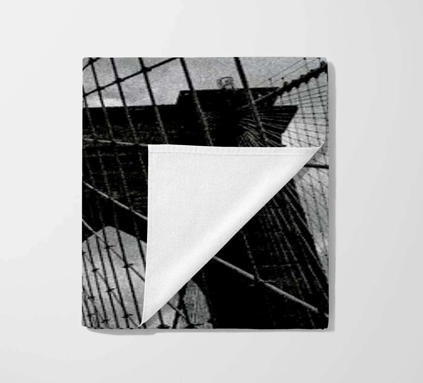 Upper Bridge beach towel by Philipp Reinhard