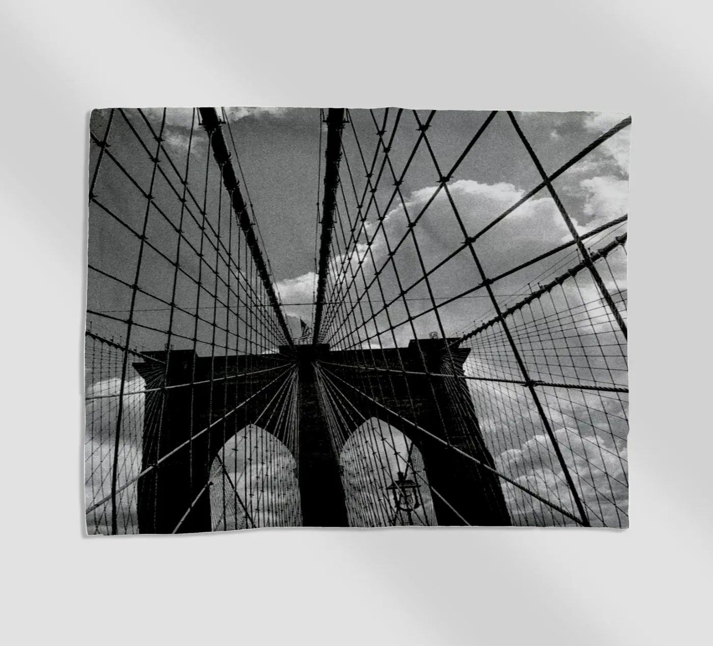 Upper Bridge beach towel by Philipp Reinhard