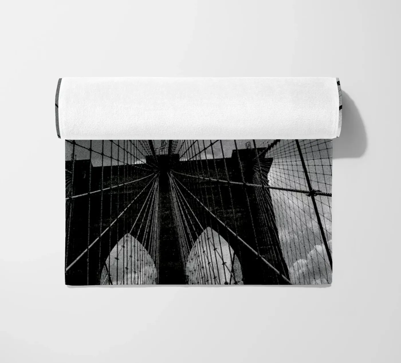 Upper Bridge beach towel by Philipp Reinhard