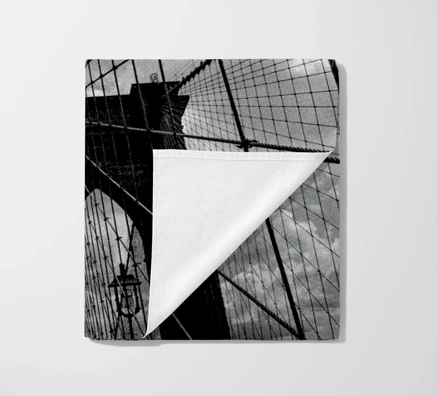 Upper Bridge beach towel by Philipp Reinhard