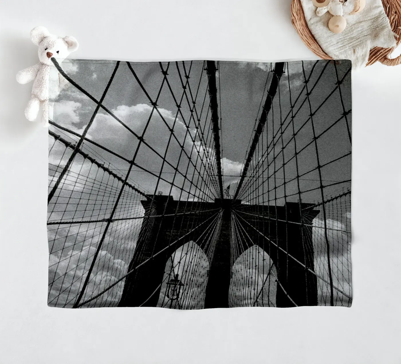 Upper Bridge fleecedeken van Philipp Reinhard