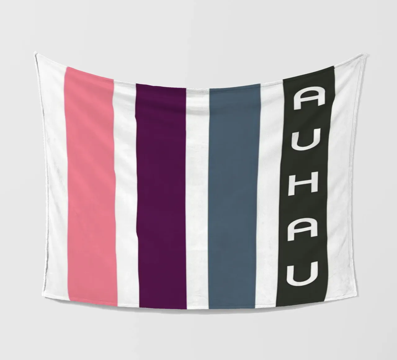Bauhaus Stampa geometrica astratta a strisce di colore coperta in pile da NorwesClub
