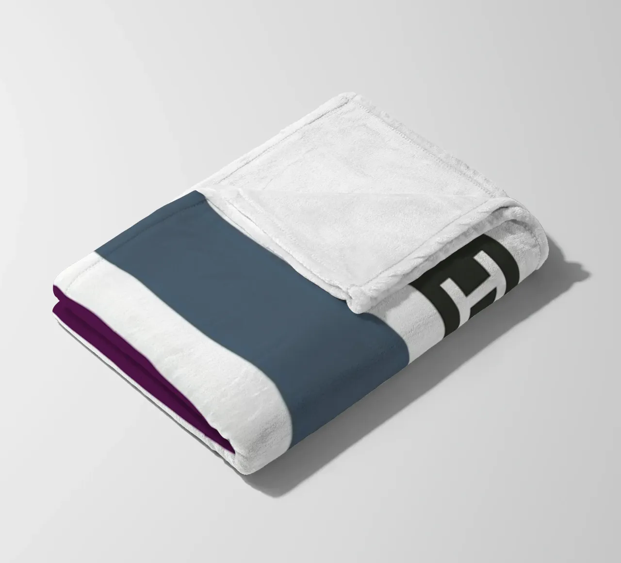 Bauhaus Stampa geometrica astratta a strisce di colore coperta in pile da NorwesClub