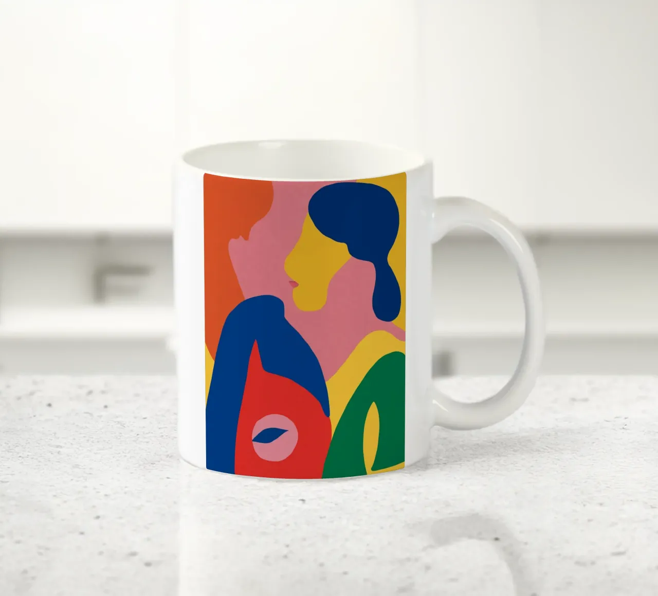 Amanti del colore tazza in ceramica da Little Dean