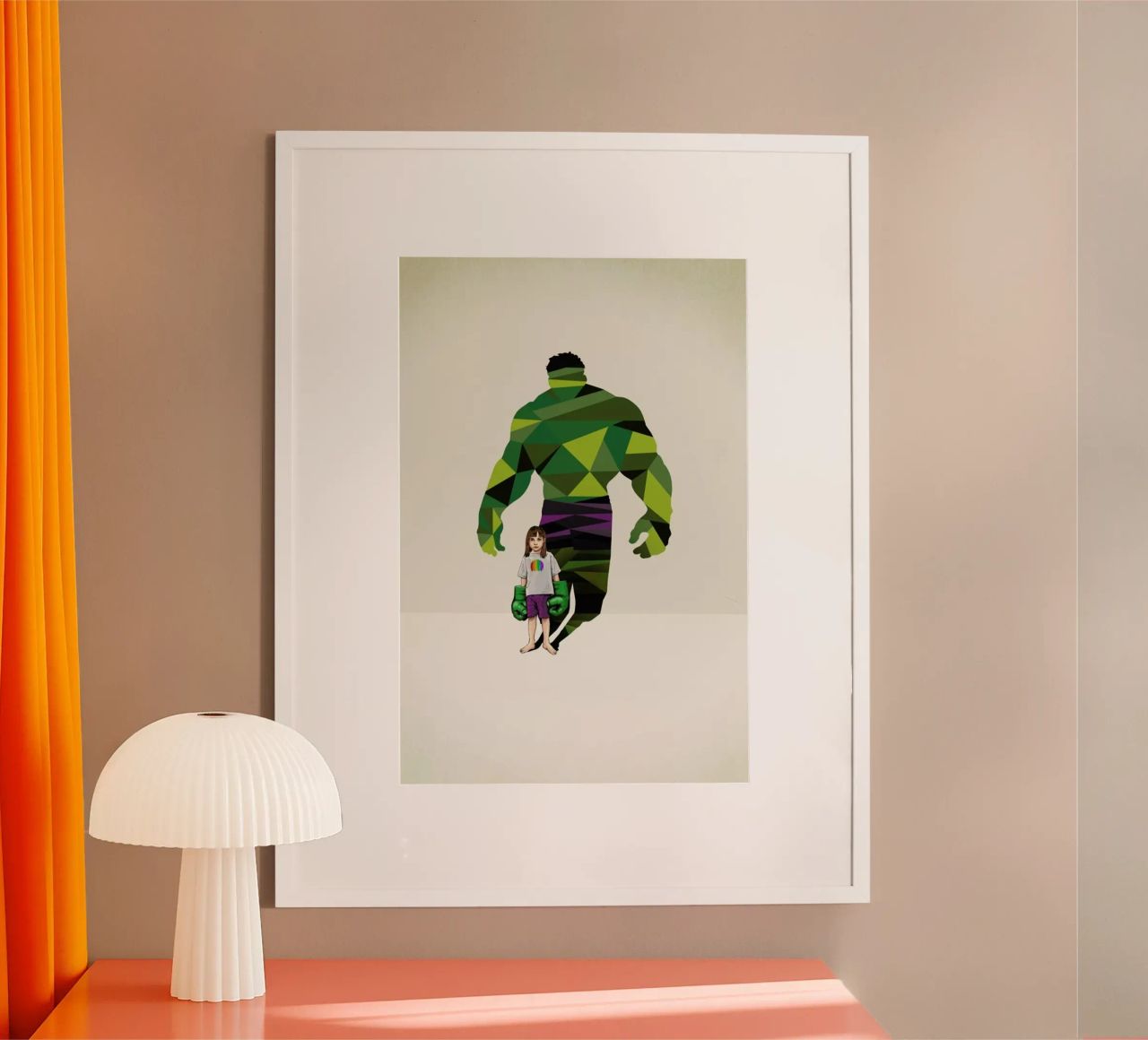 Super Shadows Girl Smash poster de Jason Ratliff