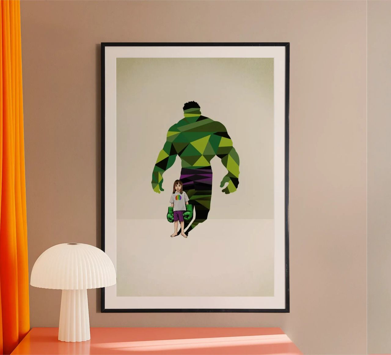 Super Shadows Girl Smash poster de Jason Ratliff