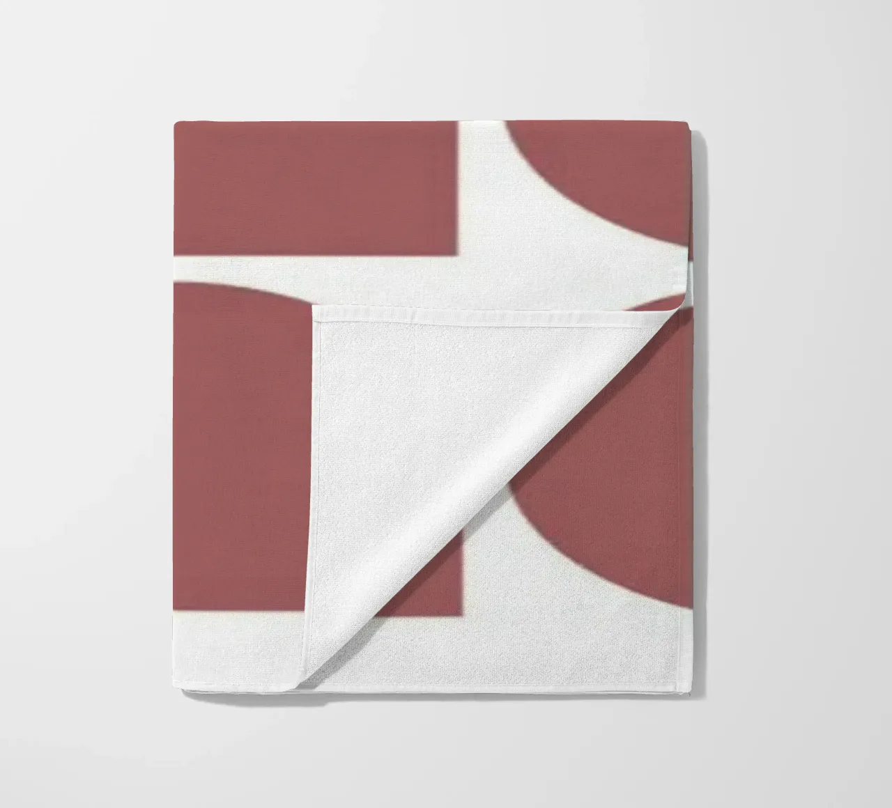 Bauhaus Geometric Abstract Black White Shapes Print beach towel by NorwesClub