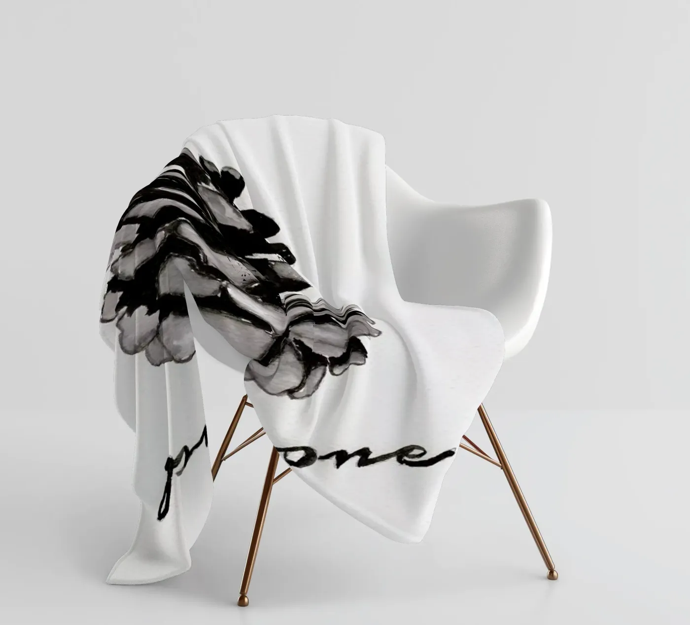 Pine Cone Fleecedecke von Nathys_illustration