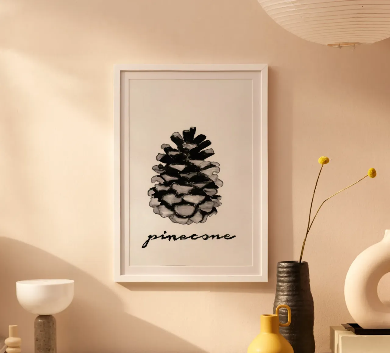 Pine Cone poster da Nathys_illustration