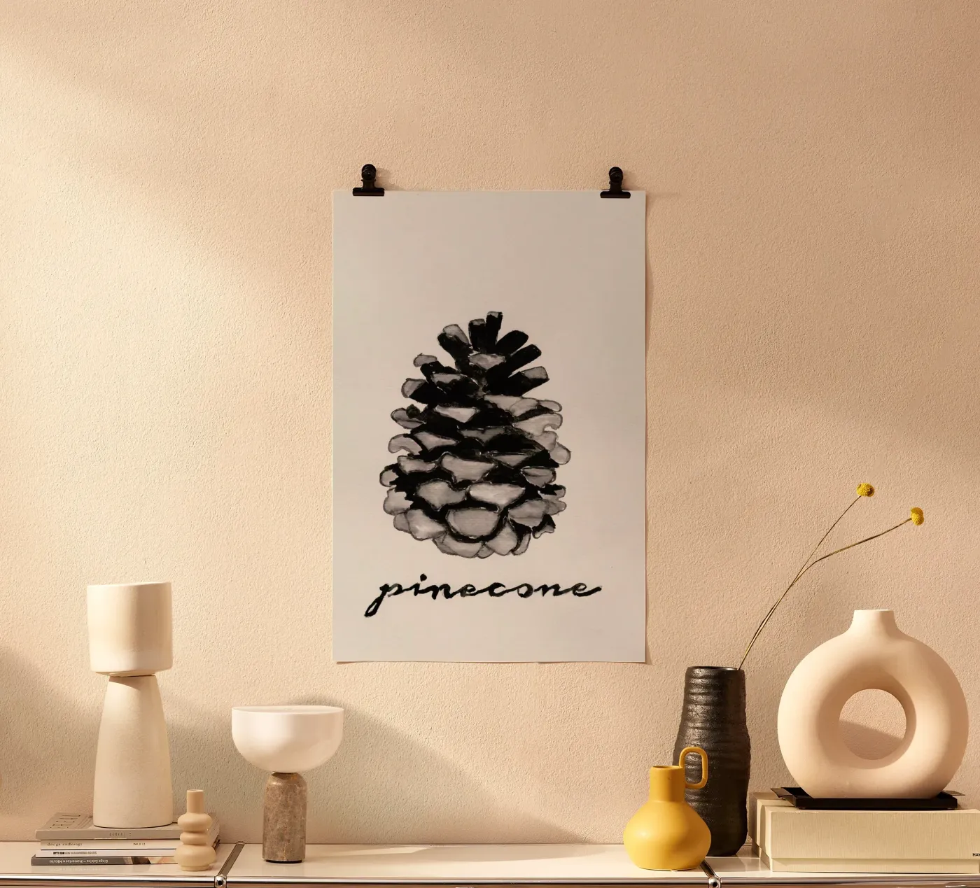 Pine Cone poster da Nathys_illustration