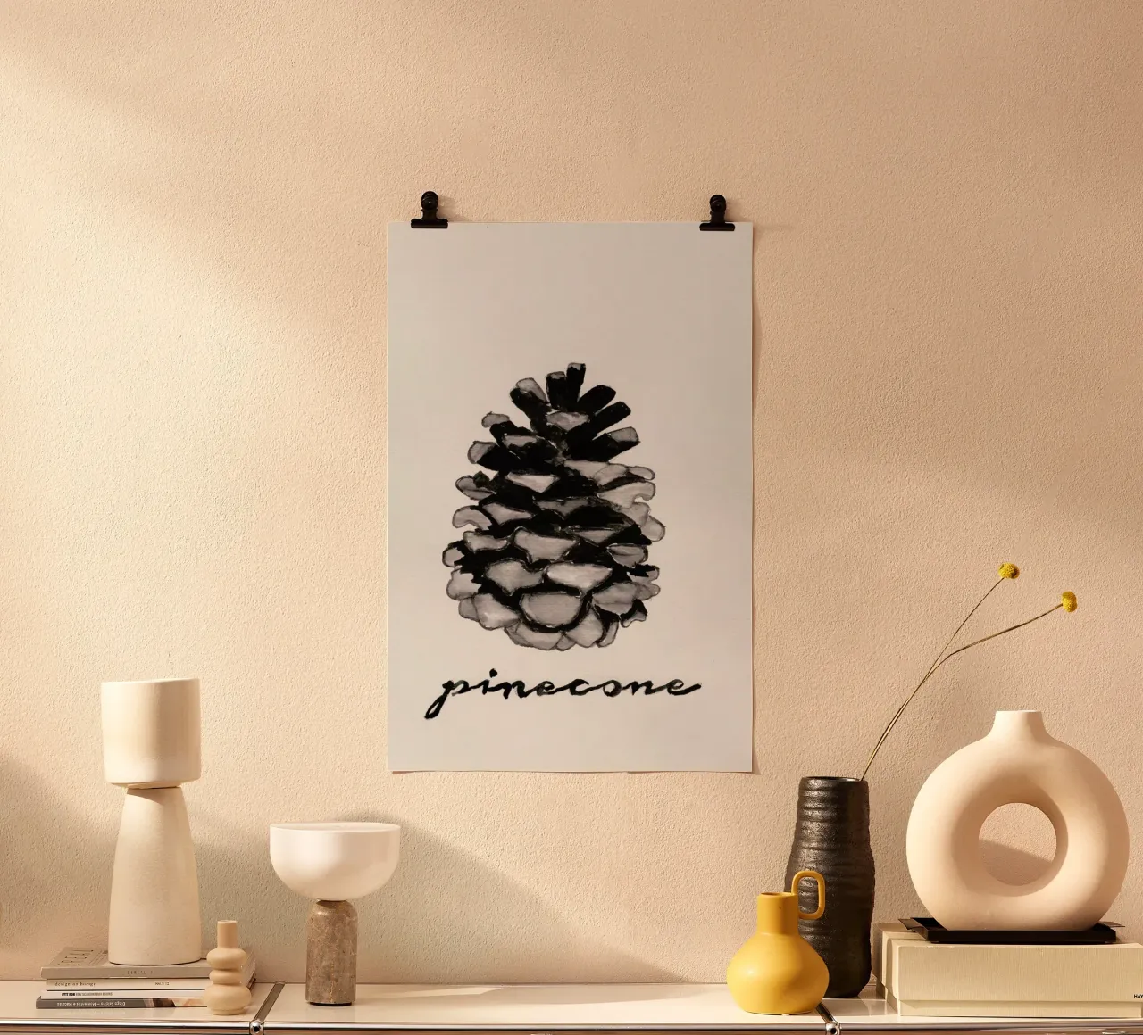 Pine Cone poster da Nathys_illustration