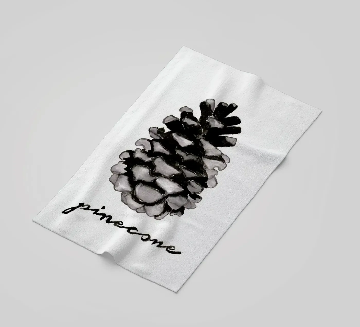 Pine Cone serviette de plage de Nathys_illustration
