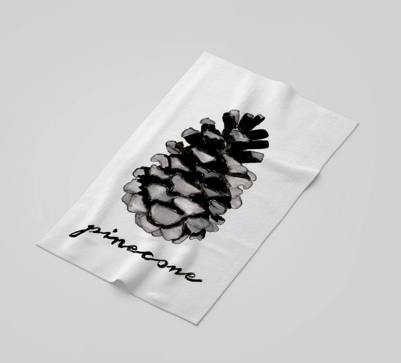 Pine Cone telo mare da Nathys_illustration